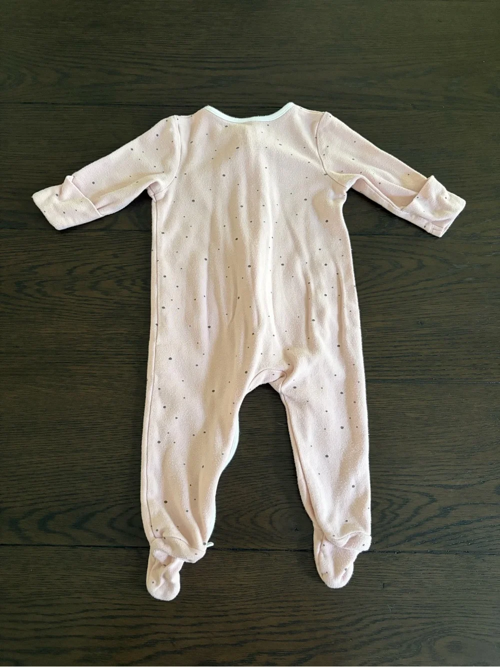 Mori Clever Stardust Zip Baby Pajamas